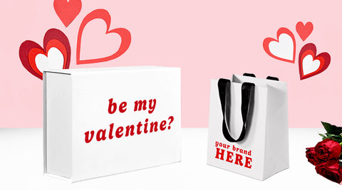 Image of Custom White magnetic gift box and paper gift box -NEON Packaging