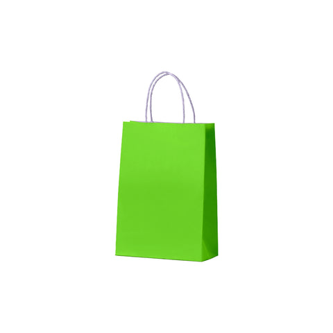 Image of Lime Green Kraft Bag - Junior