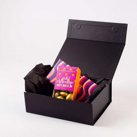 Image of Hamper black gift box - NEON packaging