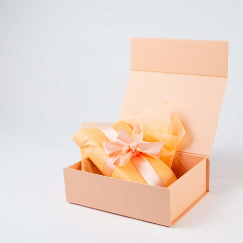 Image of hampers for peach magnetic gift box
