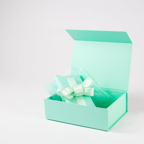 Image of hampers for Mint Green magnetic gift box