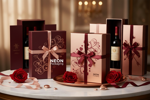 Image of Wine Gift Box Innovations for the Perfect Valentine's Presentation