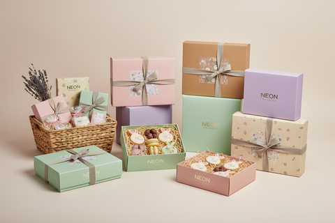 Image of Easter Packaging Boxes: Elevate Your Easter with NEON Boxes, Gift Hampers & Custom Easter Packaging