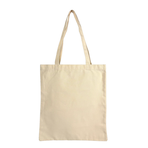 Image of 12 oz Canvas Tote Bag Plain - Natural