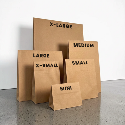 Image of Custom Printed Kraft Mailer Satchel