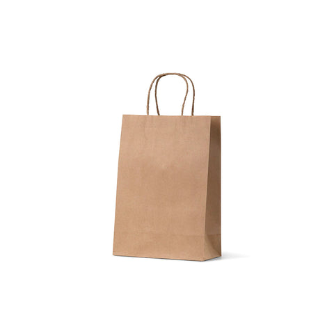 Image of Brown Kraft Paper Bag - Junior