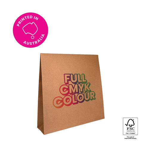 Image of Custom Printed Kraft Mailer Satchel