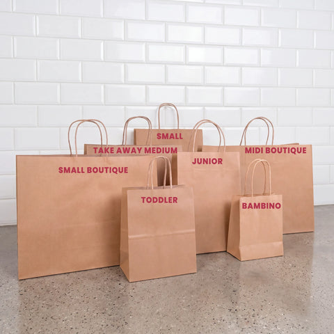 Image of Brown Kraft Paper Bags - Small