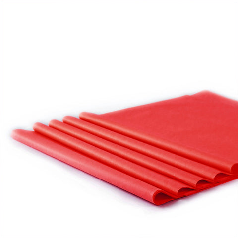 Image of folded acid-free tissue paper - Rosy