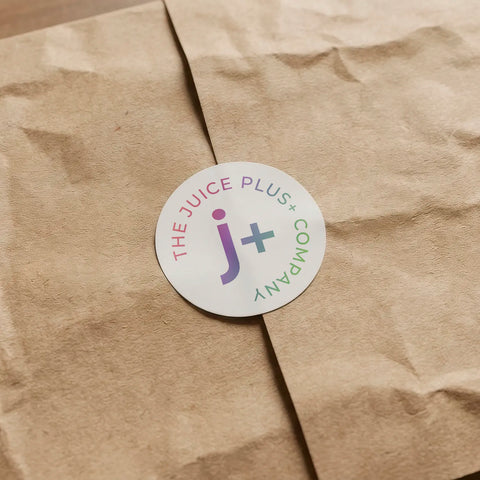 Image of Custom Printed White Gloss Sticker Roll (75x75)