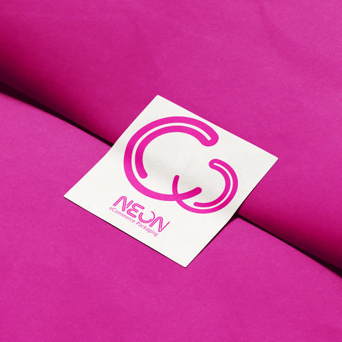 Image of Custom Printed White Matte Sticker Roll (100x100)