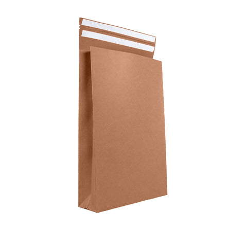 Image of open kraft mailer 