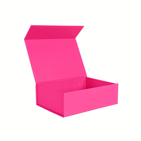Image of Custom branded small pink magnetic gift box perfect for beauty brands and special occasions