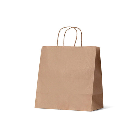 Image of NEON - Brown Kraft Paper Takeaway Bag - Medium